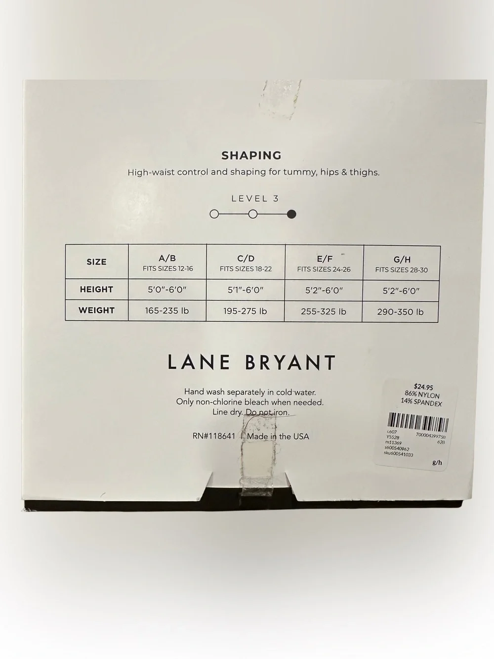 2 NEW Packs Lane Bryant Shimmer Sheer Smoothing & Shaping Tights Plus Sz
